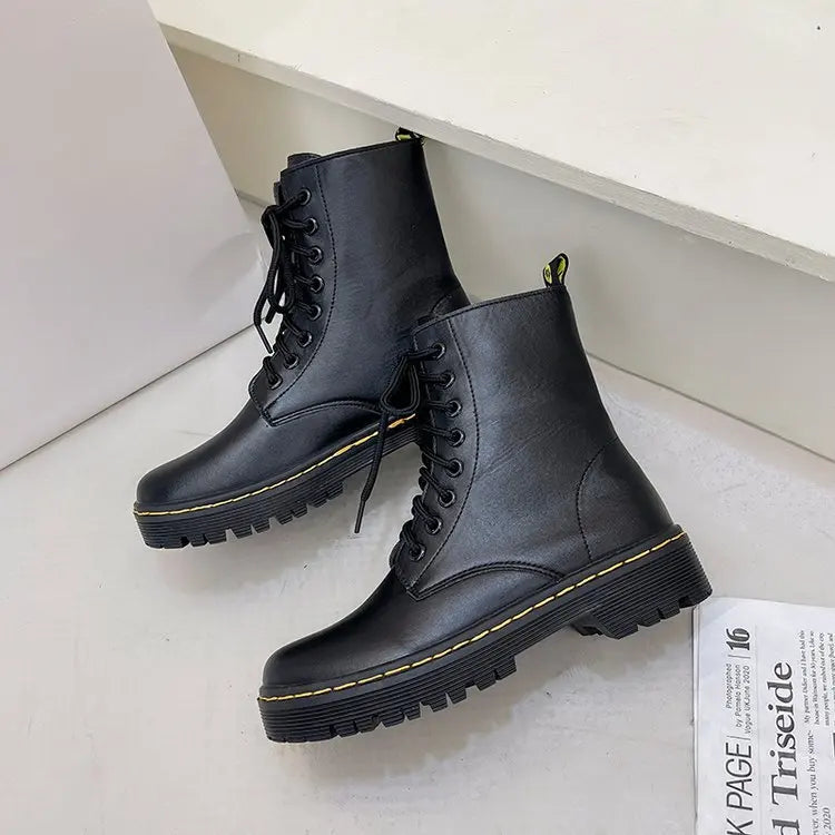 Urban Combat Lace-Up Boots