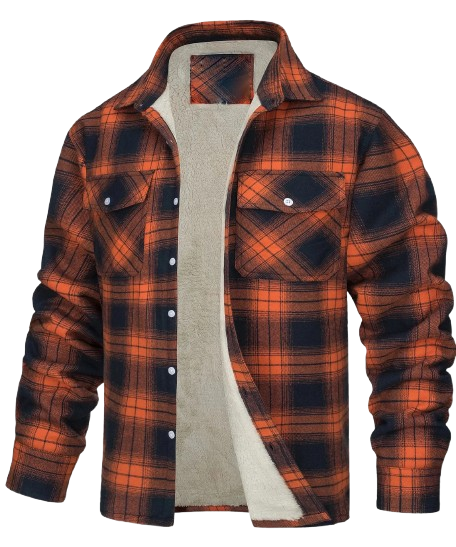Luxevya Lined Plaid Shirt