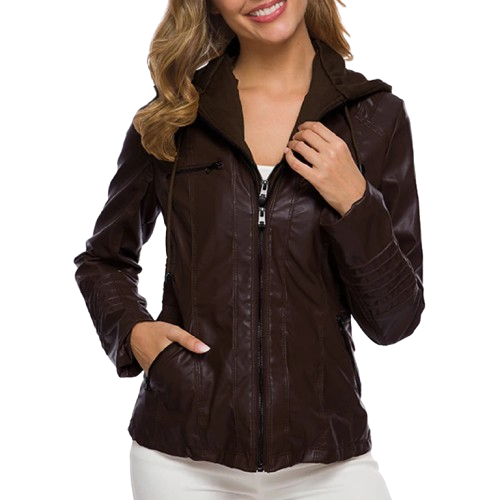 Luxevya Urban Chic Jacket – With Hood