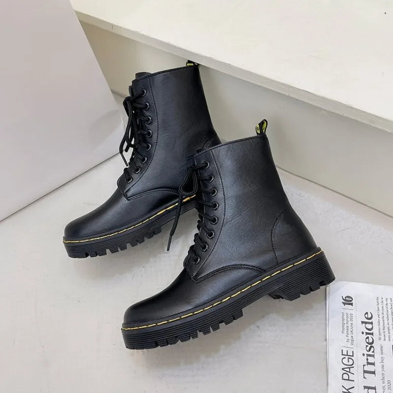 Urban Combat Lace-Up Boots
