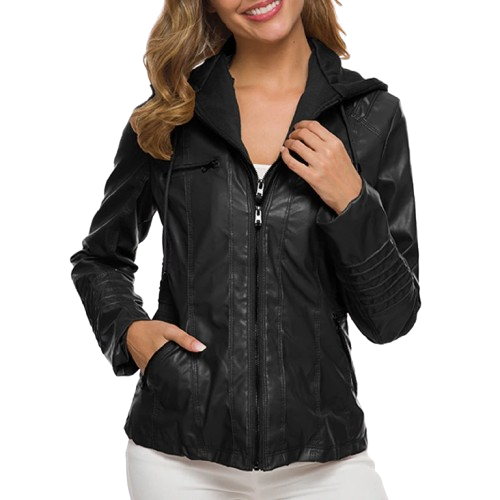 Luxevya Urban Chic Jacket – With Hood